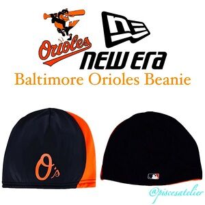 New Era Baltimore Orioles Men’s AC Performance Toque Knit Beanie Hat, OS